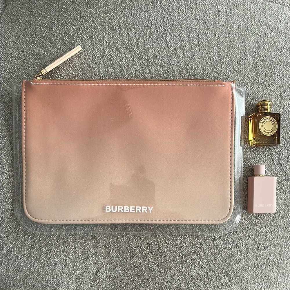 Burberry Peach Gradient Pouch